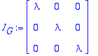 J[G] := matrix([[lambda, 0, 0], [0, lambda, 0], [0,...